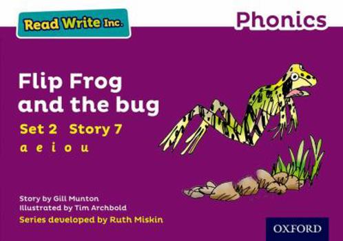 Paperback Read Write Inc. Phonics: Purple Set 2 Storybook 7 Flip Frog and the Bug Book