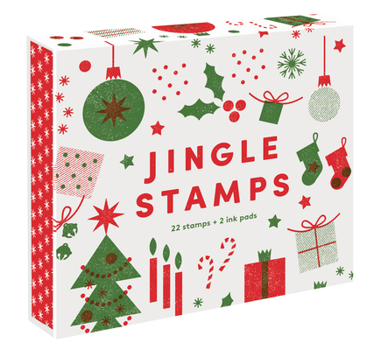 Misc. Jingle Stamps: 22 Stamps + 2 Ink Pads Book