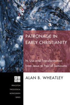 Paperback Patronage in Early Christianity Book