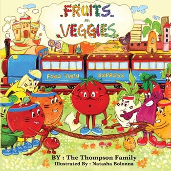 Paperback Fruits vs. Veggies Book