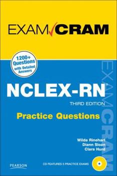 Paperback NCLEX-RN Practice Questions (Exam Cram) Book