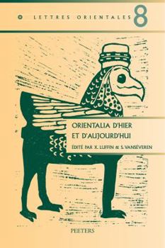 Paperback Orientalia d'Hier Et d'Aujourd'hui [French] Book