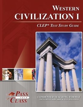 Paperback Western Civilization I CLEP Test Study Guide Book