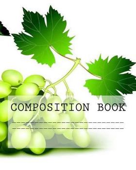 Paperback Composition Book: Fruit Book