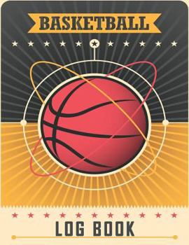 Paperback Basketball Log Book: Player Log Book
