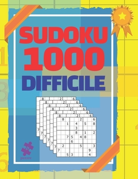Paperback Sudoku 1000 Difficile: Livre De Sudoku Adulte [French] Book