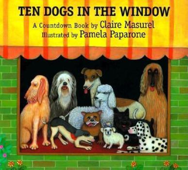 Hardcover Ten Dogs in the Window Book