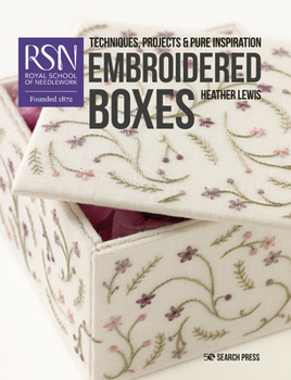 Paperback Rsn: Embroidered Boxes Book