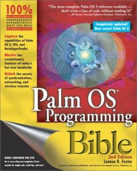 Paperback Palm OS Programming Bible Book