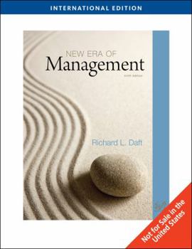 Paperback New Era of Management. Richard L. Daft Book
