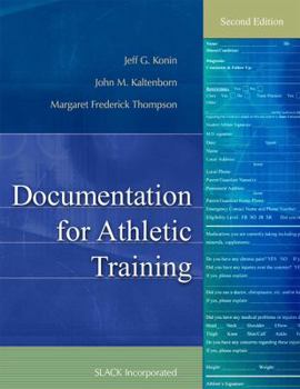 Paperback Documentation for Athletic Training Book