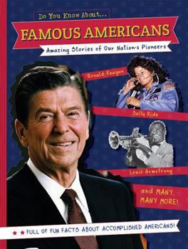 Paperback Famous Americans: Amazing Stories of Our Nation's Pioneers Book