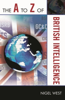 Paperback The to Z of British Intelligence Book