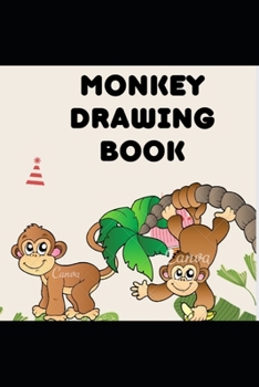 Paperback Monkey Drawing Book: By Shikha Gautam Book