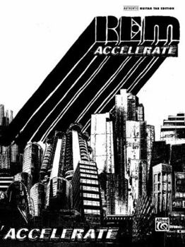 Paperback R.E.M. -- Accelerate: Authentic Guitar Tab Book