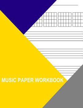 Paperback Music Paper Workbook: Guitar Tablature With Chord Symbols Book