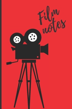 Film Notes: Lined Notebook Journal, 120 pages, A5 sized