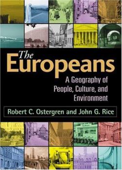 Paperback The Europeans: A Geography of People, Culture, and Environment Book