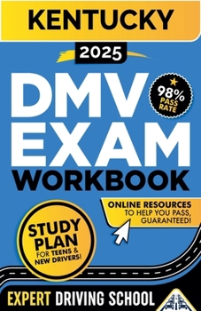 Paperback Kentucky DMV Exam Workbook Book