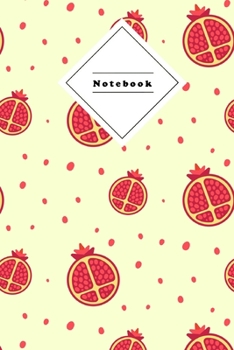 Composition Notebook: Journal Notepad for under $8 | 120 Sheets Dot Graph Paper | Perfect for School, Work, Students, Teacher | Cute Pomegranate Fruits Coverdesign