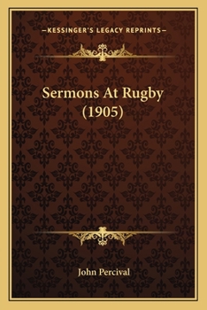 Paperback Sermons At Rugby (1905) Book