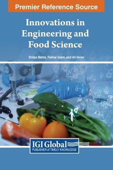 Hardcover Innovations in Engineering and Food Science Book