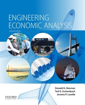Hardcover Engineering Economic Analysis Book