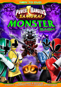 DVD Power Rangers Monster Bash Book