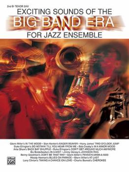 Paperback Exciting Sounds of the Big Band Era: 2nd B-flat Tenor Saxophone Book