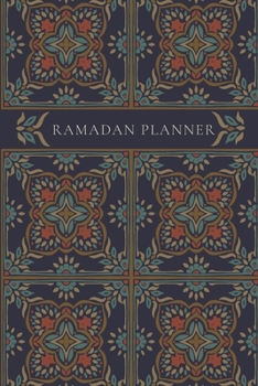 Paperback Ramadan Planner: Navy: Focus on spiritual, physical and mental health Book