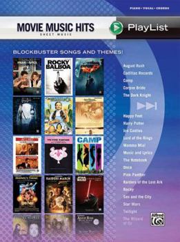 Paperback Movie Music Hits Sheet Music Book