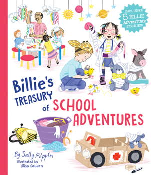 Hardcover Billie's Treasury of School Adventures Book