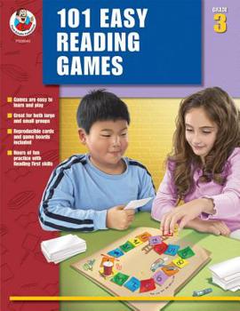 Paperback 101 Easy Reading Games, Grade 3 Book