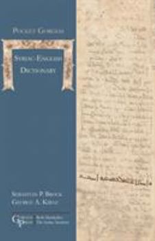 Paperback Pocket Gorgias Syriac-English Dictionary Book