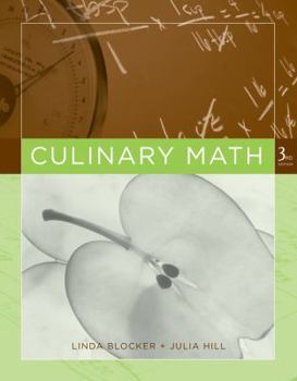 Paperback Culinary Math Book