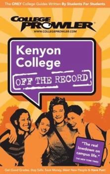 Paperback Kenyon College (College Prowler Guide) Book