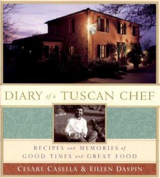 Hardcover Diary of a Tuscan Chef Book