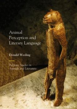 Hardcover Animal Perception and Literary Language Book