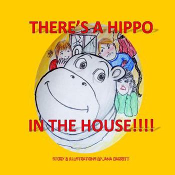 Paperback There's A Hippo In The House! Book