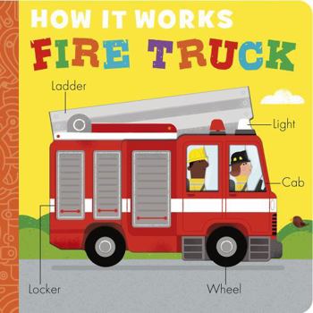 Board book How It Works: Fire Truck Book