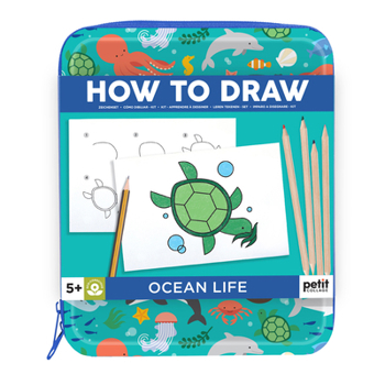 Petit Collage How to Draw: Ocean Life