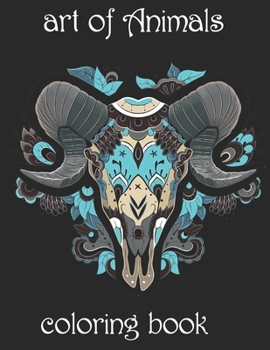 Paperback art of Animals: coloring book