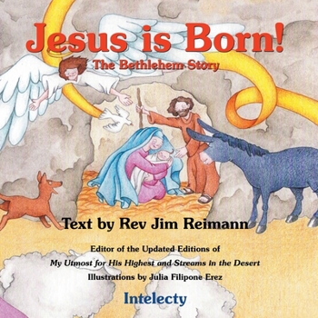 Paperback Jesus Is Born - The Bethlehem Story: Bible Books For Kids Intelecty Book