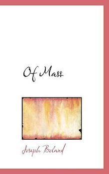 Paperback Of Mass Book
