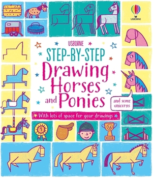 Paperback Step-By-Step Drawing Horses and Ponies Book