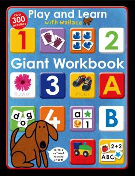 Paperback Play and Learn with Wallace: Giant Workbook Book