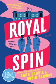 Paperback Royal Spin [Large Print] Book