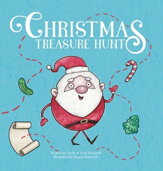 Hardcover Christmas Treasure Hunt Book
