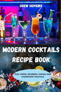 Paperback Modern Cocktails Recipe Book