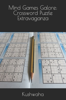 Paperback Mind Games Galore: Crossword Puzzle Extravaganza Book